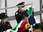 المپیک-2020-توکیو-لحظه-به-اهتزاز-درآمدن-پرچم-ایران-و-اهدال-مدال-طلا-به-فروغی