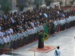 توسل-خادمان-حرم-کاظمین-برای-رهایی-از-فتنه-عراق-عکس
