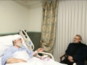 عیادت-لاریجانی-از-رئیس-بنیاد-شهید