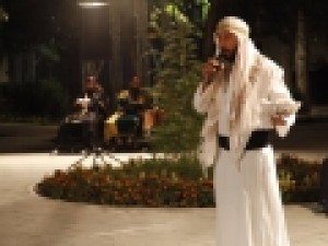تعزیه-«عمرو-بن-عبدود»-مقابل-تالار-وحدت-اجرا-می‌شود