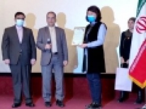 آیین-گرامیداشت-فجر۴۲-در-بیشکک-پیام-تبریک-کتابخانه-ملی-قرقیزستان