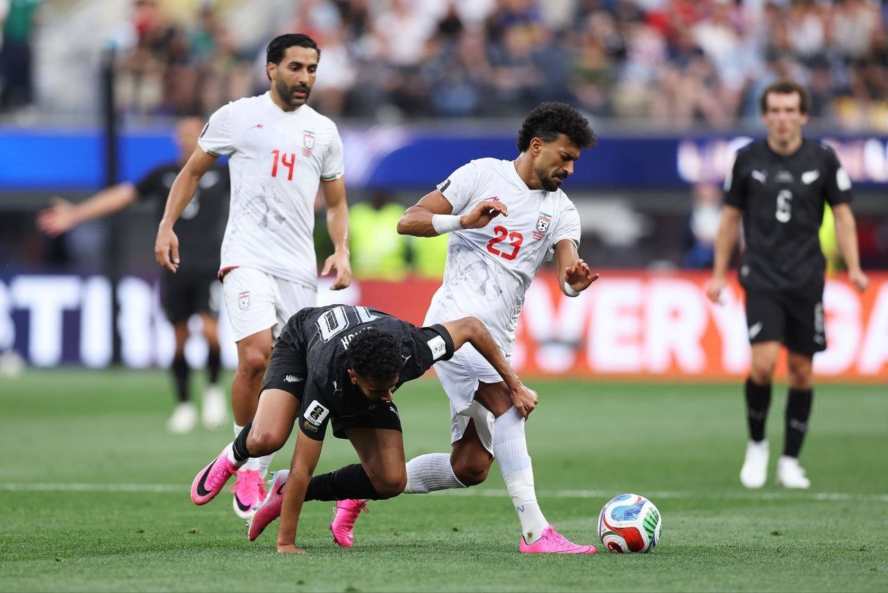 ایران ۲-۲ نیوزیلند