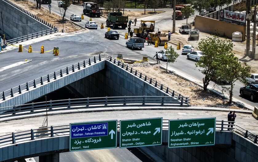 ابرپروژه شهید رئیسی اصفهان گره ترافیکی نصف جهان را گشود